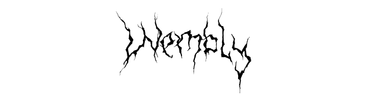 XXII Ultimate-Black-Metal Fallen-Angel  Free Fonts Download