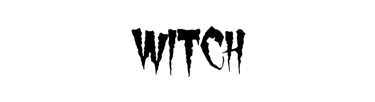 WITCH Gypsy Curse Font