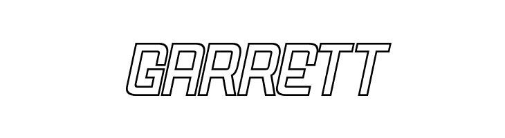 FODECUMBERS THICK ITALIC HOLOW Italic  Free Fonts Download