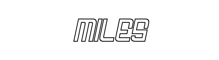 FODECUMBERS THICK ITALIC HOLOW Italic  Free Fonts Download