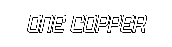 FODECUMBERS THICK ITALIC HOLOW Italic  Free Fonts Download