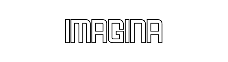 FODECUMBERS THICK HOLOW  Free Fonts Download