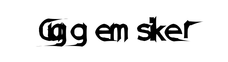 DamagedSataLight  Free Fonts Download