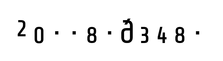 Share-TechMonoExp  Free Fonts Download