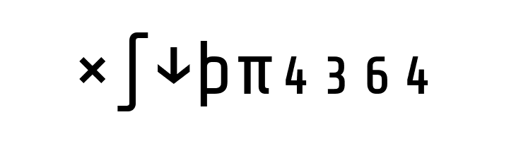 Share-TechMonoExp  Free Fonts Download