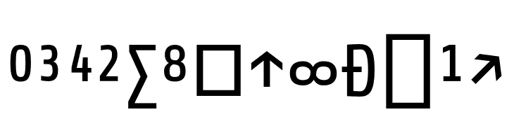 Share-RegularExp  Free Fonts Download