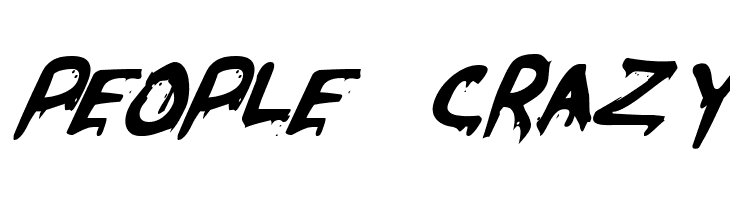 Were-Beast Italic  Free Fonts Download