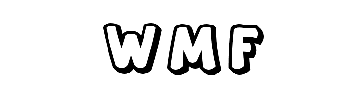 Smack Boom Outline  Free Fonts Download