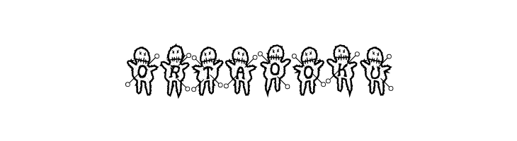 VoodooDollsPinned  Free Fonts Download