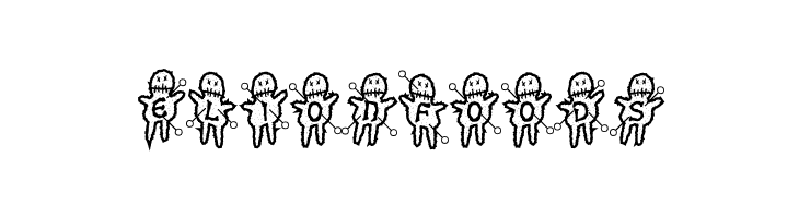 VoodooDollsPinned  Free Fonts Download