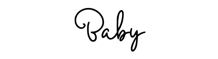Baby Mayora Script  Free Fonts Download