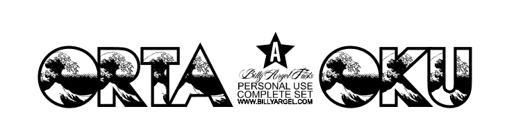 HOKUSAI PERSONAL USE Regular  Free Fonts Download