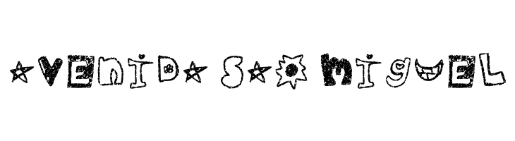 Akowakowkaowka Regular  Free Fonts Download