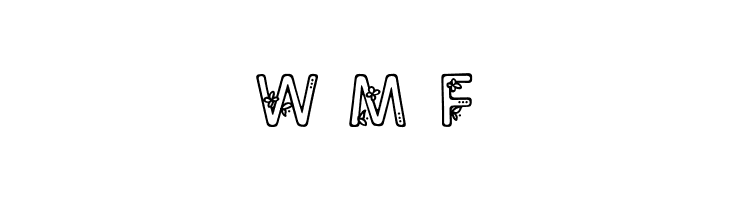 Springtime Flowers Regular  Free Fonts Download
