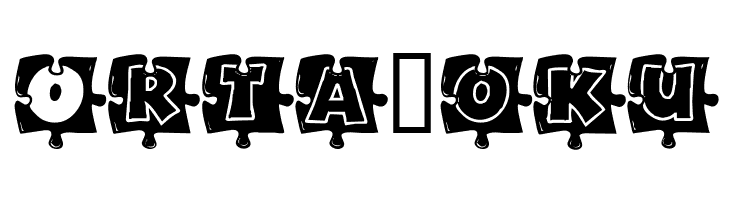 Missing Piece  Free Fonts Download