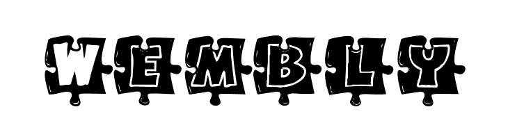 Missing Piece  Free Fonts Download