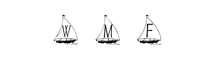 Petits Bateaux  Free Fonts Download