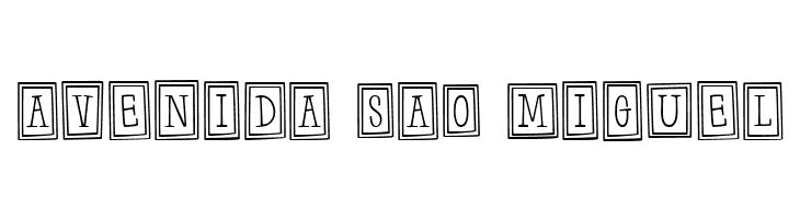 Hanging Frames Two  Free Fonts Download