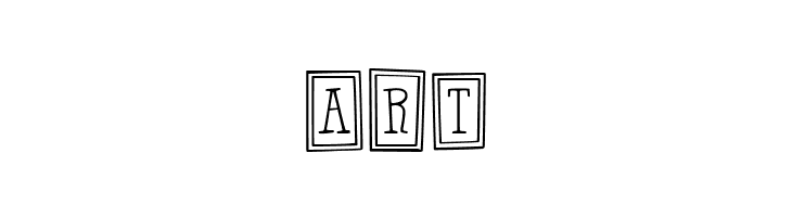 Hanging Frames Two  Free Fonts Download