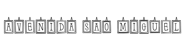 Hanging Frames Regular  Free Fonts Download