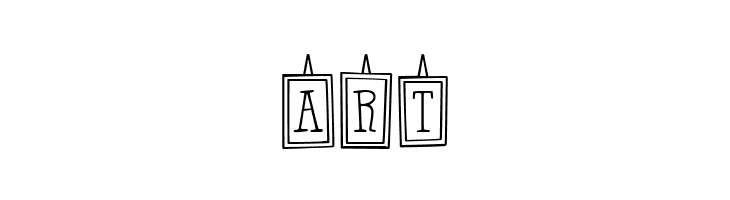 Hanging Frames Regular  Free Fonts Download