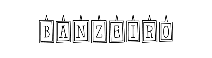 Hanging Frames Regular  Free Fonts Download