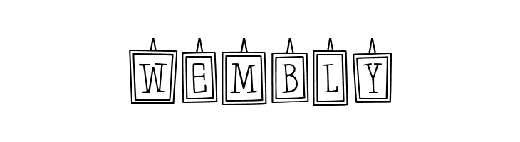 Hanging Frames Regular  Free Fonts Download