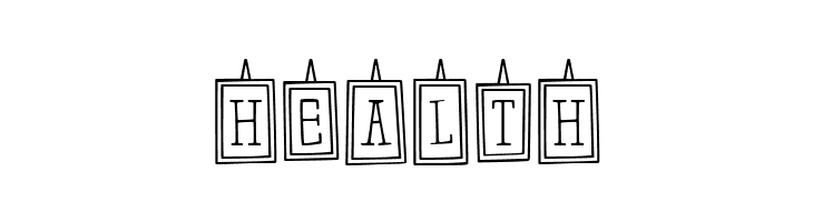 Hanging Frames Regular  Free Fonts Download