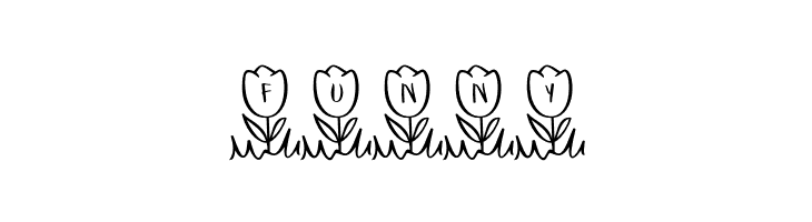 Tidy*Tulips  Free Fonts Download