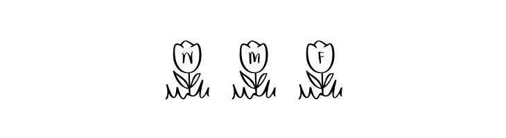 Tidy*Tulips  Free Fonts Download
