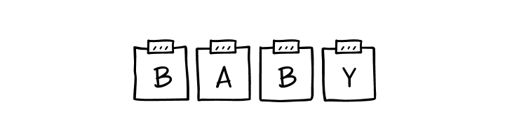 Sticky Memos Demo   Free Fonts Download