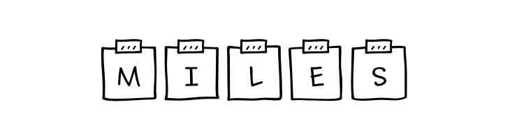 Sticky Memos Demo   Free Fonts Download