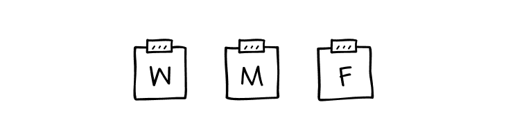 Sticky Memos Demo   Free Fonts Download