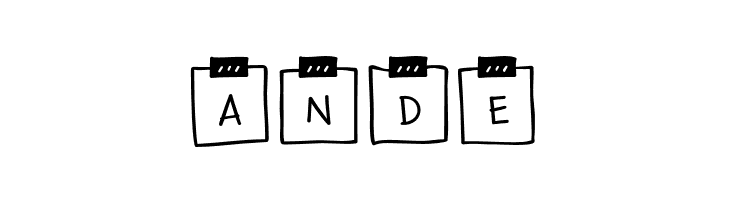 Sticky Memos Demo Two  Free Fonts Download