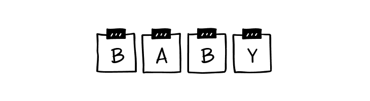 Sticky Memos Demo Two  Free Fonts Download