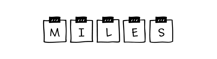 Sticky Memos Demo Two  Free Fonts Download