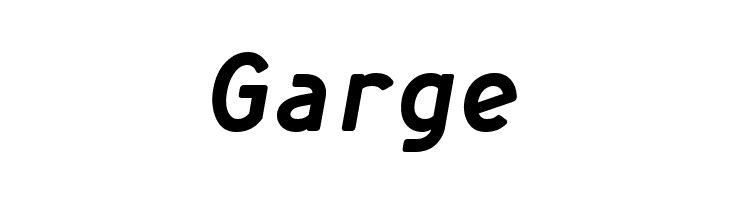 Simply Mono Bold Oblique  Free Fonts Download