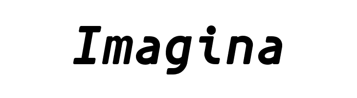 Simply Mono Bold Oblique  Free Fonts Download