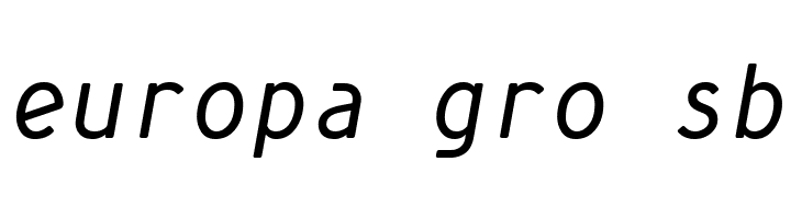 Simply Mono Book Oblique  Free Fonts Download