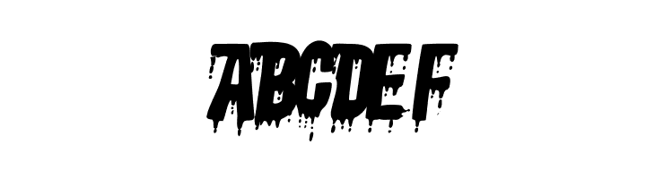 VampyrishABC-Oblique  Free Fonts Download