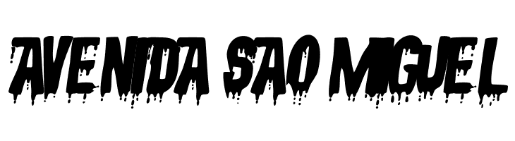 VampyrishABC-Oblique  Free Fonts Download