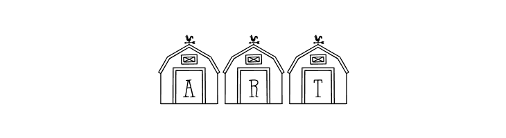 Barn-Letters Regular  Free Fonts Download