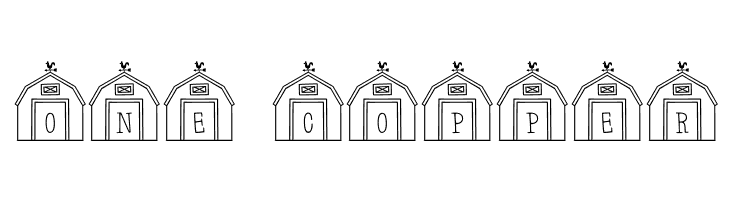 Barn-Letters Regular  Free Fonts Download