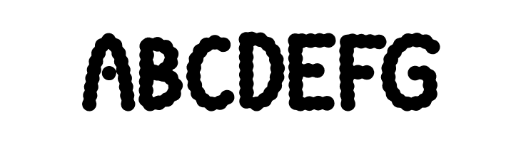 Round Chips  Free Fonts Download