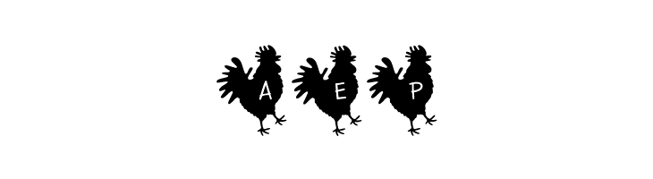 Rooster*Letters Regular  Free Fonts Download