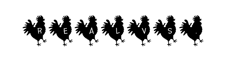 Rooster*Letters Regular  Free Fonts Download