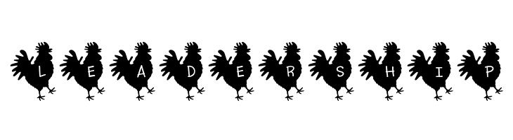 Rooster*Letters Regular  Free Fonts Download