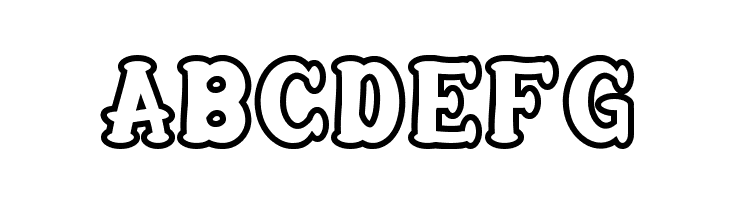 Popovers Demo Outline  Free Fonts Download