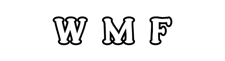 Popovers Demo Outline  Free Fonts Download