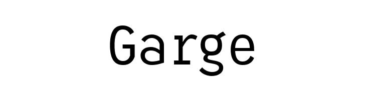 HFMonorita Light  Free Fonts Download